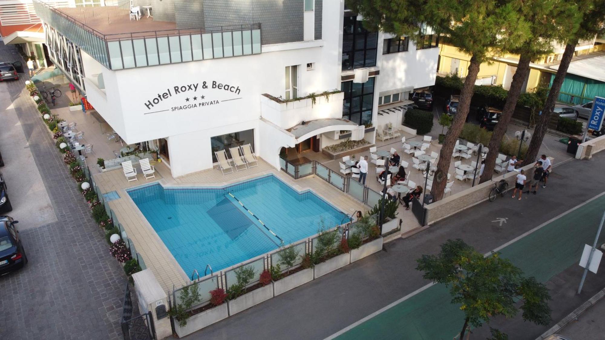 Hotel Roxy & Beach Cesenatico Esterno foto